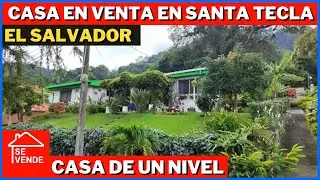 LINDA CASA EN VENTA EN SANTA TECLA LA LIBERTAD EL SALVADOR