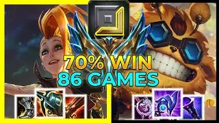 【 70 % Win Jinx 】vs Ziggs - BOTTOM - CHALLENGER - League of Legends Elite Gameplay