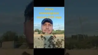 Первая кочёвка пчёл на новом прицепе УЗМК