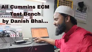 Cummins ECM Test Bench by Danish Bhai. #mes BS3, BS4, BS6 & More....part 3