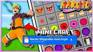 Naruto Anime Mod for Minecraft PE | minecraft naruto mod | minecraft anime naruto mod download |+100