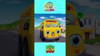 [1 MINUTE LOOP ] 🚍 Wheels on the Bus Sound Variations Remix 🎶 || Several Version | LullaBus #shorts