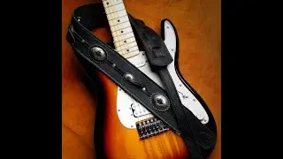 Making A Leather Concho Guitar Strap