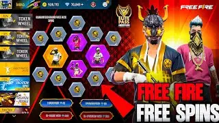 FREE FIRE LUCKY WHEEL 🔥 100+ FREE SPINS EPIC JACKPOT REWARDS!