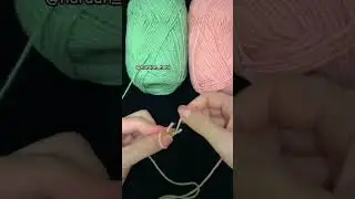 İplik Y&uuml;n birleştirme #crochet #knitting #handmade #&ouml;rg&uuml; #knitting #freepattern #free #pattern