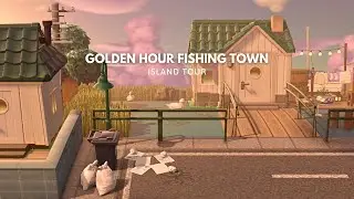 STUNNING Fishing Town Island Tour | Animal Crossing New Horizons