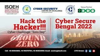 Hari Kishore Kusumakar, IPS, CISO, WB | Key Note Speaker | WB Cyber Challenge| ISOEH| Cyber Security