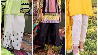 Latest trousers bottom designing ideas 2020