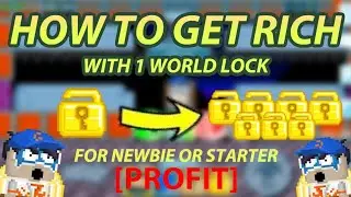 HOW TO GET RICH WITH 1 WL!!! 😱😱 {PROFIT}🔥 - GROWTOPIA