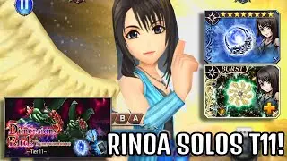 Rinoa SOLOS Tier 11! Dimensions' End Transcendence Tier 11 Reckoning! Rinoa FR BT+ Showcase! [DFFOO]