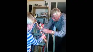 Sinterklaas bij opa en oma 4/12/13