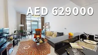 INSIDE 1BHK GOLF TOWN AT DAMAC HILLS DUBAI |  LEXURY VLOG