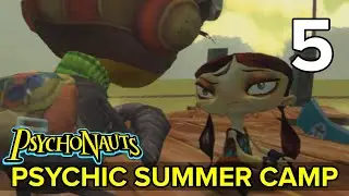 [5] Летний лагерь психики (Давайте поиграем в Psychonauts (ПК) с GaLm)