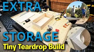 Maximizing Space: Building HIDDEN Floor Storage | Wander Tears Vaga Buiild