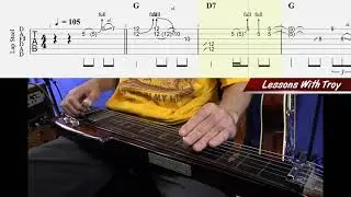 Whiskey Bent & Hell Bound - Intro on LapSteel in Open D - Using Benders