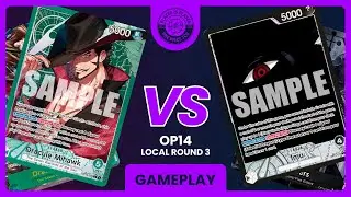 OP14-EB04 OPTCG Battle | G Mihawk vs B Imu | Round 3 | Table 1 | PlayedisPlayed01222