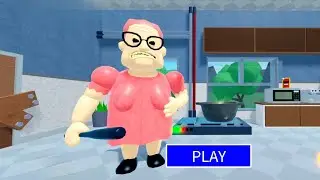 BARRA'S GRANNY HOUSE &rlm;Roblox Obby Walkthrough (No Death, 4K)
