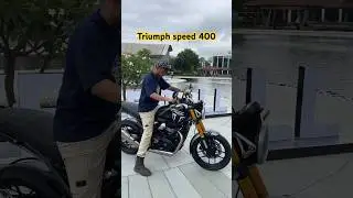 TRIUMPH SPEED 400 exhaust sound!