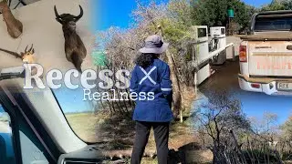Recess Realness Ep 1 : #vlog | a glimpse of how my recess is going | farm visit & more
