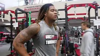 Ohio State Buckeyes in Training: Med Ball Slams