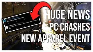PC Crashes Fix Incoming - New Apparel Event Date! The Division 2 News!