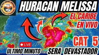 Melissa impactar&aacute; las islas del Caribe como un devastador hurac&aacute;n de categor&iacute;a 4 o 5
