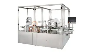 Clean Room Robot Based PFS Filling and Stoppering Machine with 100% IPC System - APFS-2H-IPC.