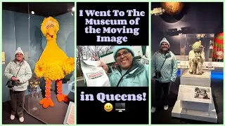 I Went To The Museum of the Moving Image in Queens! 😄🖥