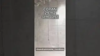Studio de 29m2 sem vaga no Ed. Copan