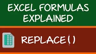 REPLACE Formula in Excel