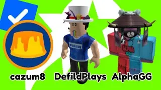 FAMOUS Youtubers In Pets Go | AlphaGG, DefildPlays, cazum8