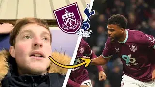LAST MINUTE HEARTBREAK | BURNLEY VS TOTTENHAM VLOG!!!