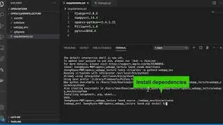 OpenCV+WebApp : Ch 6 - how to run example code