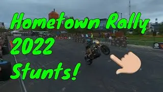 Hometown Rally 2022 | Harley-Davidson Museum | Stunts! #stuntriders #burnouts