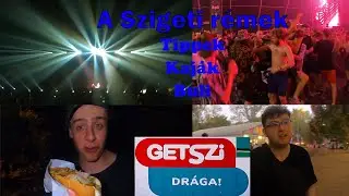 Hat napnyi vadulás - Sziget Fesztivál 2024 vlog