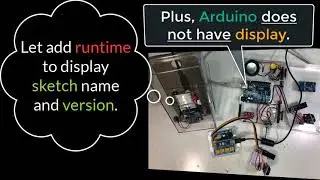 Arduino: Display Sketch name and version