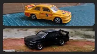 Corgi BMW E30 M3 widebody resto, part 1 - wheels