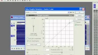 Функция Graphic Dynamics в Sound Forge Pro 10 (36/46)