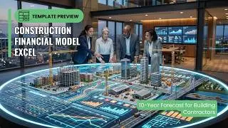 Construction Financial Model in Excel &ndash; Step-by-Step Template Walkthrough