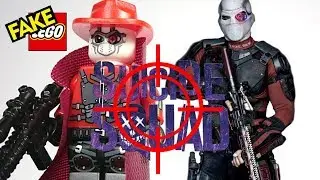 Fake Lego Deadshot Floyd Lawton Suicide Squad DC Comics Version