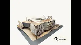 3D Scan of The Weighing House 1:100 Model