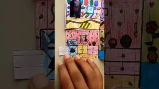 || My Mini Quiet Book/Paper Doll House ||