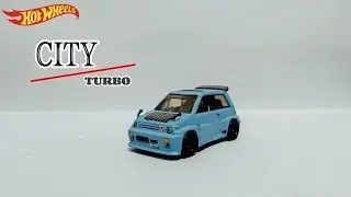 Honda City Turbo II Hot wheels Custom