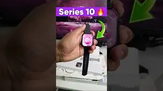 🔥Apple Watch Series 10 Clone ⚡️Dynamic island 🏝 #shorts #series10