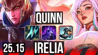 QUINN vs IRELIA (TOP) | NA Challenger | 25.15