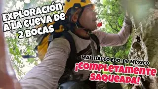 💦Exploración rio Huixtla Malinalco, encontramos las cuevas de 2 bocas completamente saqueadas 😱