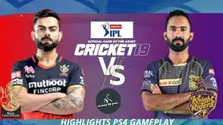 RCB vs KKR | 28TH IPL 2020 MATCH HIGHLIGHTS | CRICKET 19