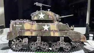 1/16 RC TANK M5A1 STUART - WEATHERING