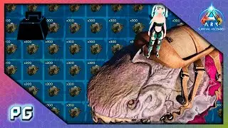 ARK ASCENDED Oficial EP50 - O Melhor Farm De Metal Atual, Dunkleo Lv 1 + Bulbdog Negativo!