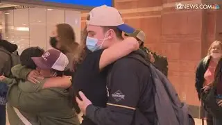 Glendale students stranded in North Carolina by American Airlines cancellations return home